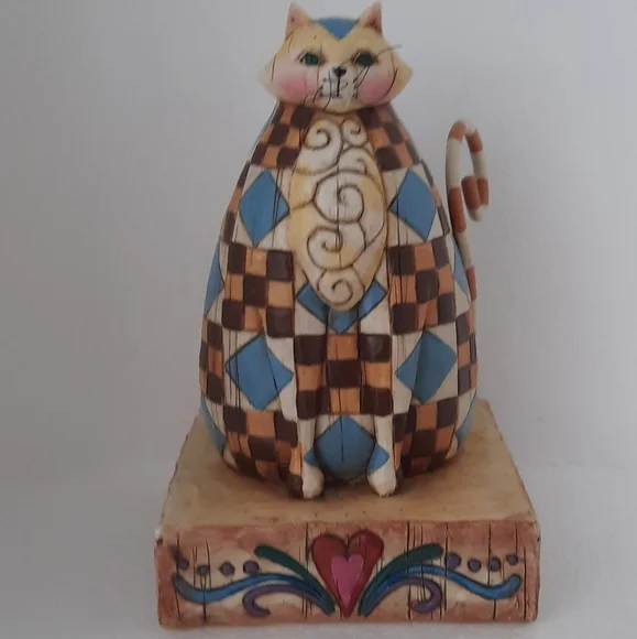 Jim Shore Heartwood Creek Cat 2003 - Picture 5 of 9
